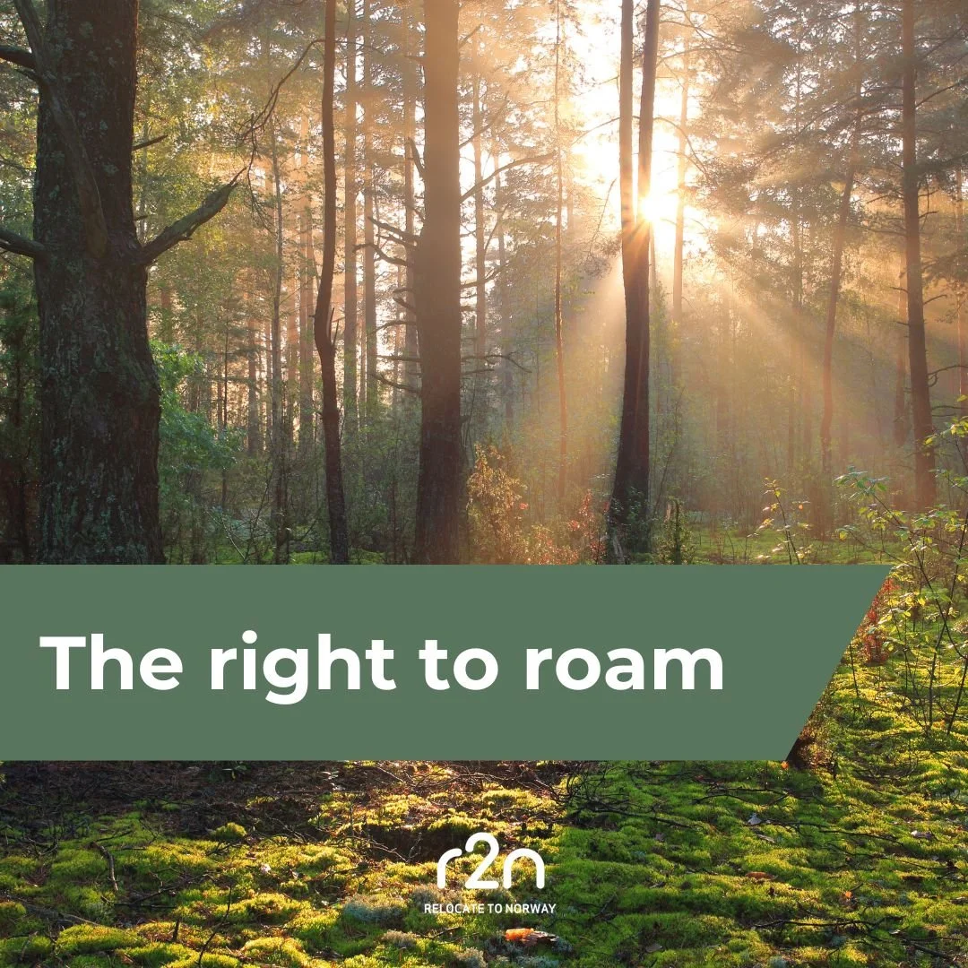 Did you know that in Norway you can walk almost anywhere you want? It is called "Allemannsretten" - The right to roam🌲🚶&zwj;♀️

#r2n #relocatetonorway #rightoroam #allemannsretten #newinnorway