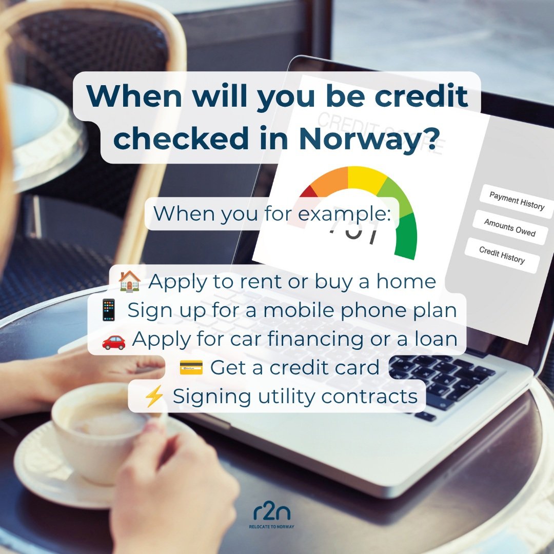 Have you been told that you cannot be found in a credit check? 🤔

In most cases, your information is automatically registered when you report your move to Norway. However, it can take time before all systems are updated, and your financial profile b