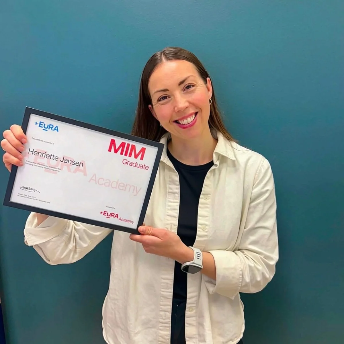 Congratulations to Henriette on achieving the Managing International Mobility (MIM) graduate certification through EuRA Academy. 🎓

We are proud to see our team's expertise continue to grow, helping us provide even better support to international em