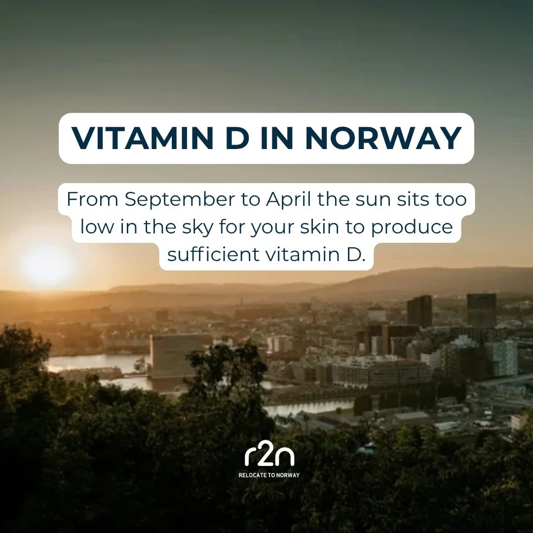 In Norway, it is essential to take extra vitamin D from September to April. During this period, sunlight is limited, and your body cannot produce enough vitamin D naturally.

A daily supplement can help you stay energised and healthy throughout the d