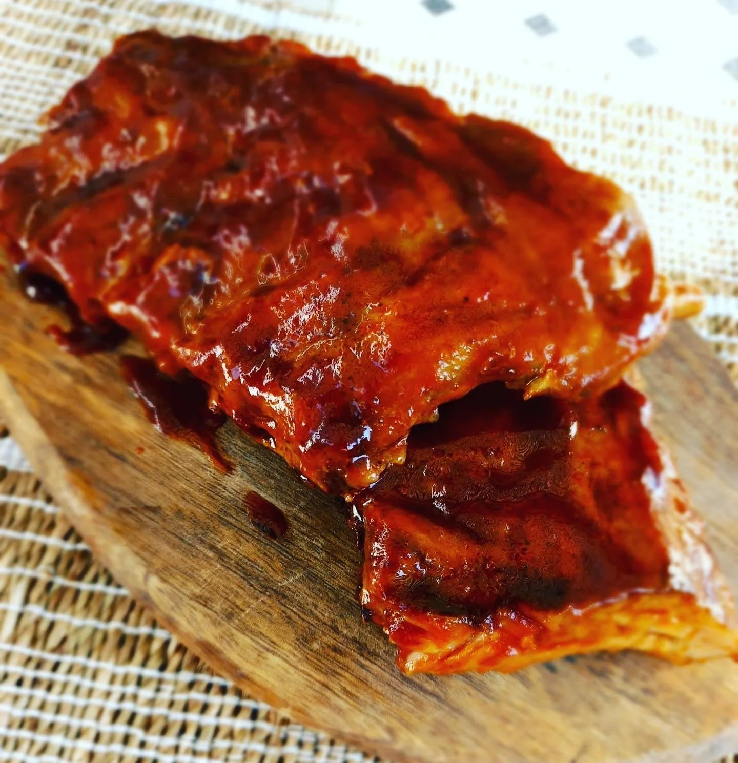 rebel-ribs met glaze