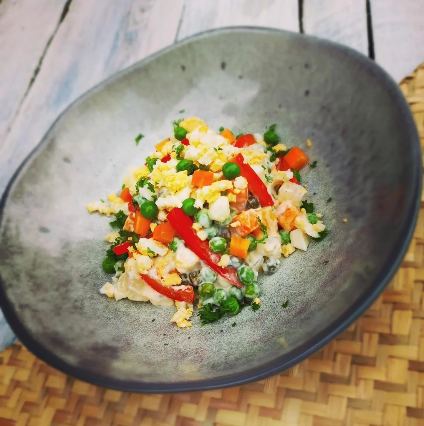 huzarensalade met tonijn