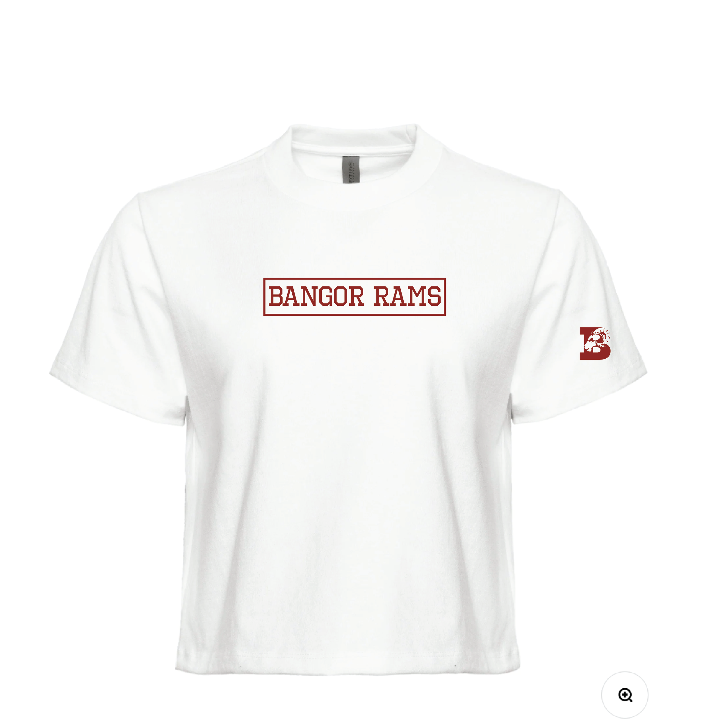 LADIES' BOXY TEE WHITE