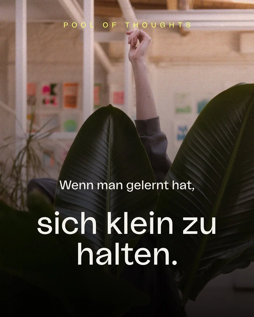 Die letzten Monate standen f&uuml;r mich im Zeichen von Klarheit, Selbstwertsch&auml;tzung und Haltung.
Vielleicht wissen das die wenigsten: Ich bin 1,78 m gro&szlig;.
Und nicht nur meine Gr&ouml;&szlig;e hat mich oft dazu verleitet, mich klein zu ma