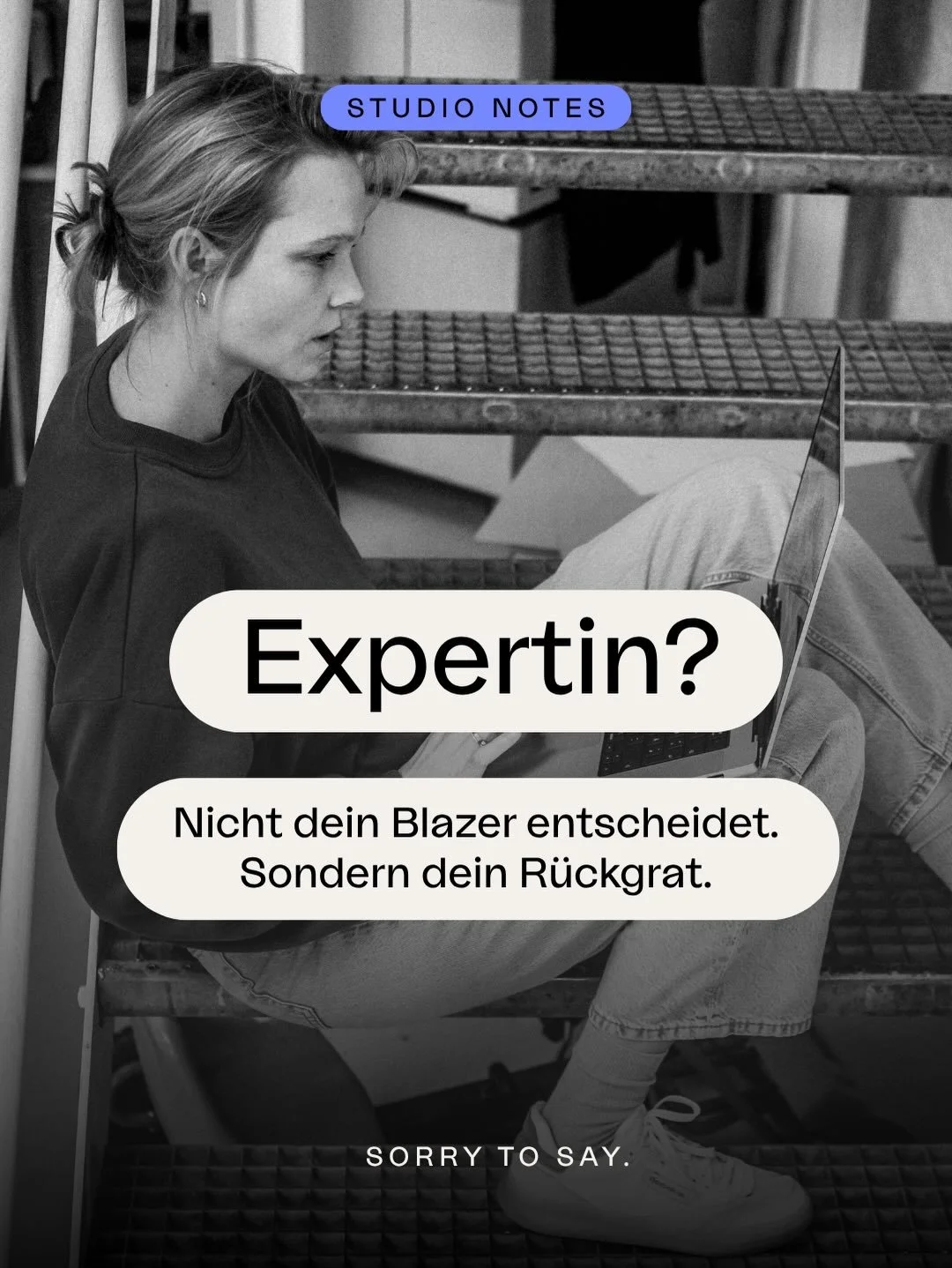 Es gibt diesen Moment, in dem du merkst, dass Expertise nichts mit Inszenierung zu tun hat. Nicht mit dem Outfit. Nicht mit der perfekten Sofa-&Auml;sthetik. Sondern damit, wie du dich zeigst, wenn es z&auml;hlt.

Im Pitch.
Im Zweifel.
In der Entsche