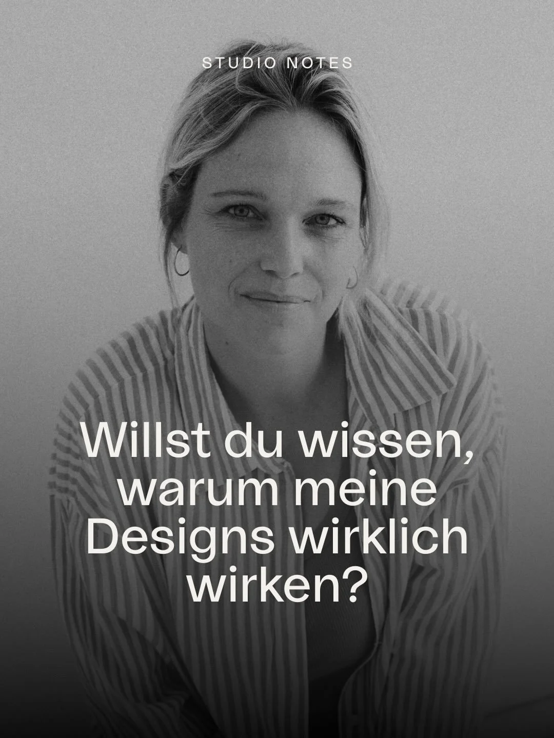 Wie siehst du das? Viele glauben, gutes Design sei Talent.
Talent ist nett, aber nicht das, was eine Marke tr&auml;gt.
Was wirklich wirkt, passiert weit vor Farbe und Form.
Im Denken.
In der Struktur.
In der Art, wie du Entscheidungen f&uuml;hrst und