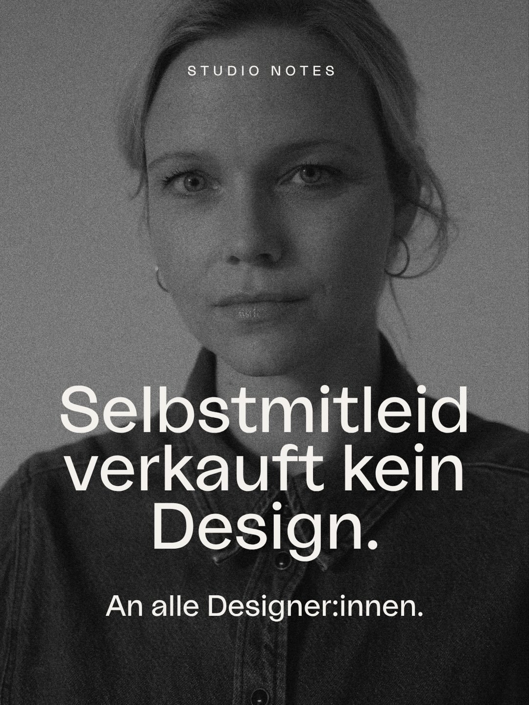 Selbstmitleid verkauft kein Design. Der Satz ist hart, ich wei&szlig;. Aber ich glaube, er trifft einen Punkt, &uuml;ber den wir in der Designbranche viel zu selten ehrlich sprechen.

Ja, Design wird oft falsch verstanden. Ja, Budgets k&ouml;nnen abs