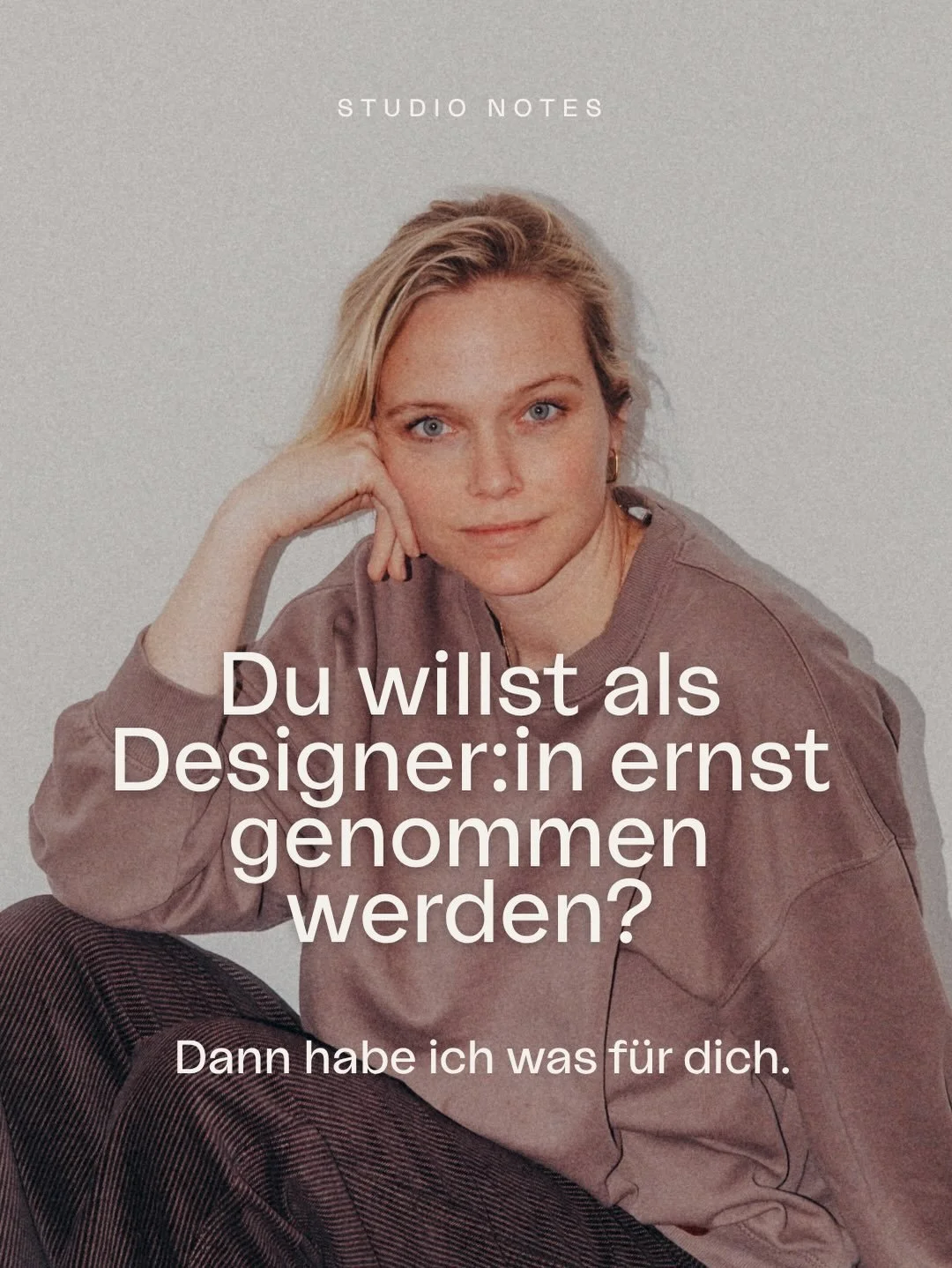 Ich glaube, ein gutes Designbusiness entsteht nicht nur durch Talent.

Es entsteht auch durch Flei&szlig;, Neugier, sauberes Arbeiten und durch Menschen, die dich ernst nehmen, herausfordern und weiterbringen.

Be nice to people hei&szlig;t f&uuml;r 