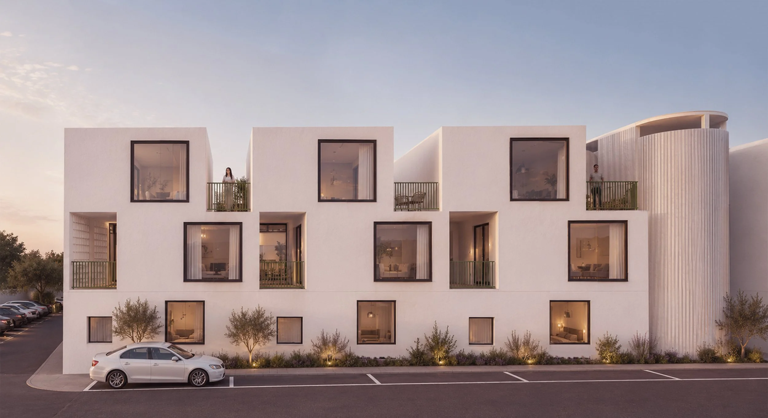 Collective Courtyard, Cyprus Social Housing Competition