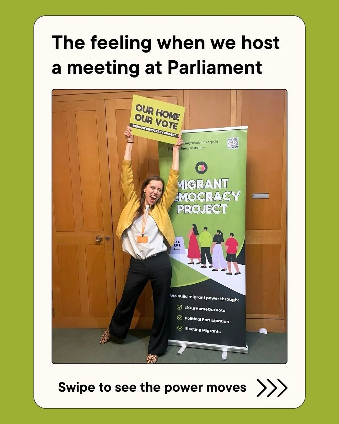 Westminster heard us! Time to turn up the volume 🔊

Our roundtable brought residents and MPs together to push for equal voting rights. The energy in the room was powerful! It's time to build on it ✨

We need more people speaking to their MPs and org