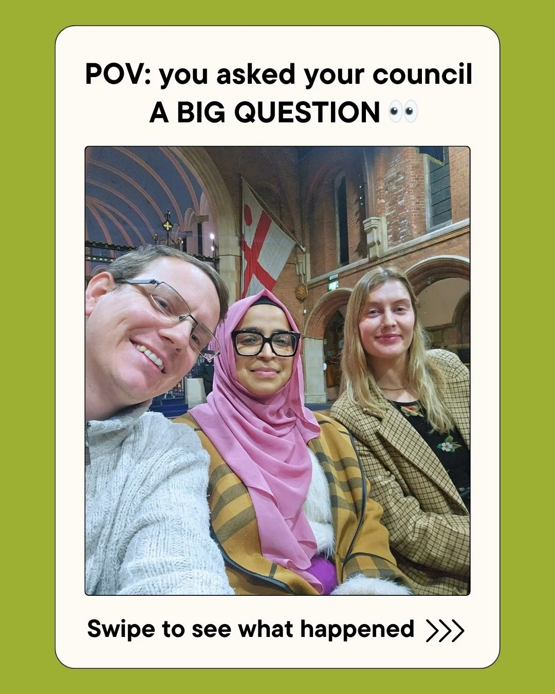 Last week in Medway, local resident Matthew Broadly @matthewbroadley stepped forward to ask a simple but powerful question:
Why are so many people who live here still excluded from our democracy?

With the support of our organisers, he raised this is