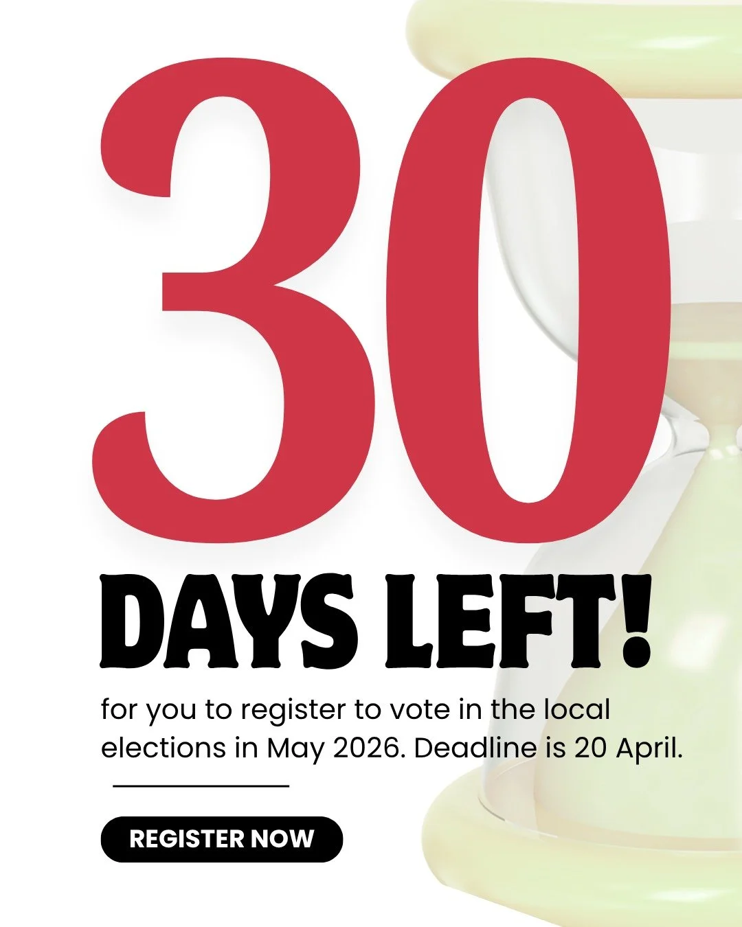 We are one month away from the local election voter registration deadline! Check out our voter eligibility tool on our website and register to vote. Our vote is our power 🔥

#ukelections #migrantjustice #vote