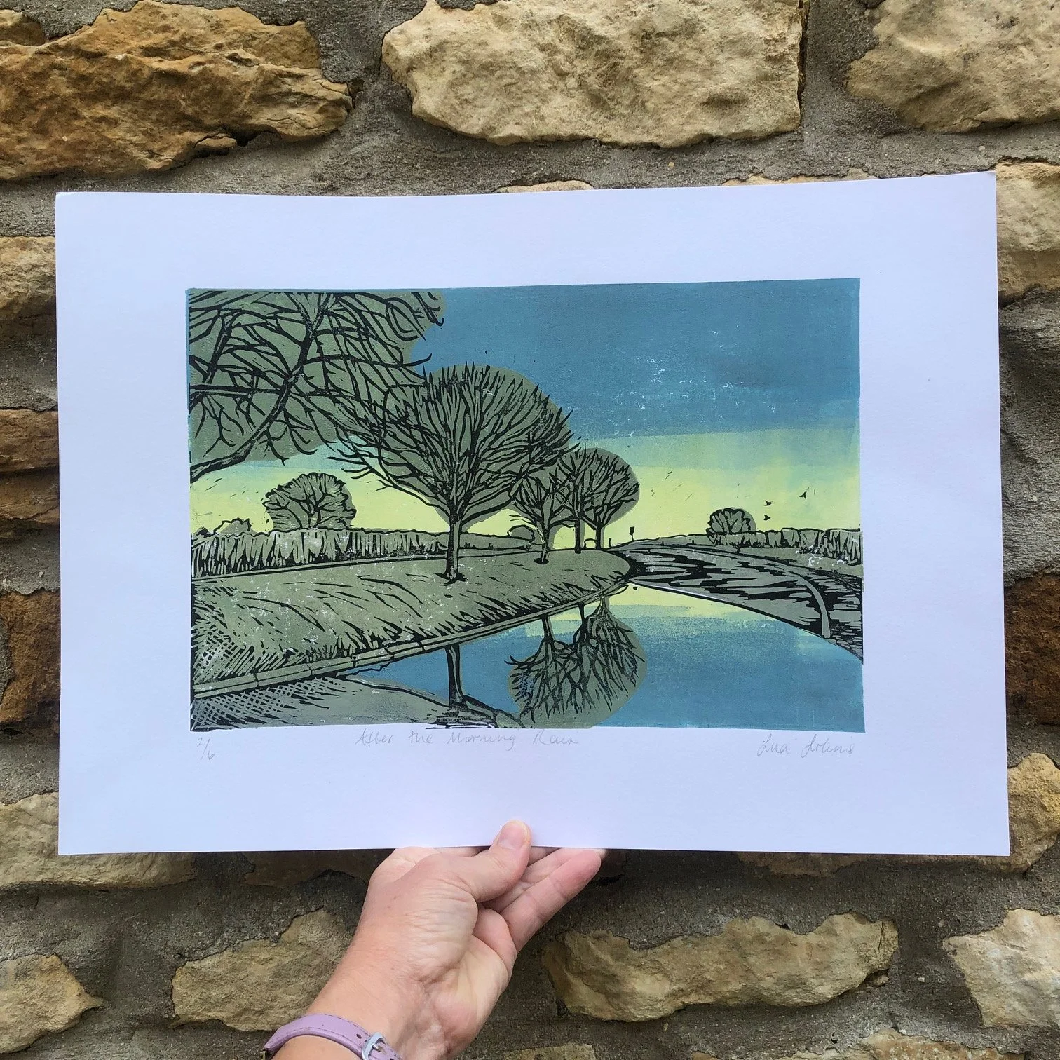 after the rain linoprint.jpg