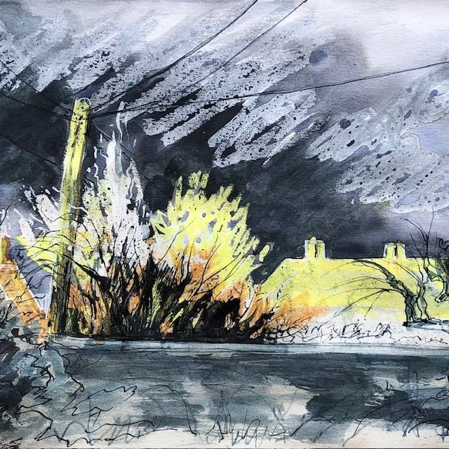 Dark Skies Over The Manor House