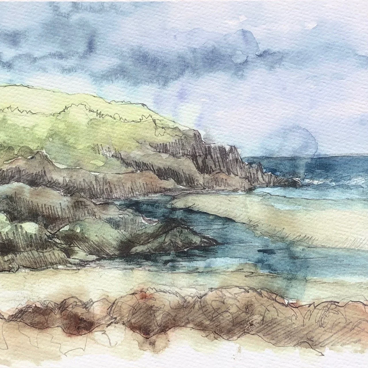 The Bay at Parrog - Giclèe