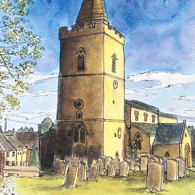 St Mary's Church, Morcott, Spring