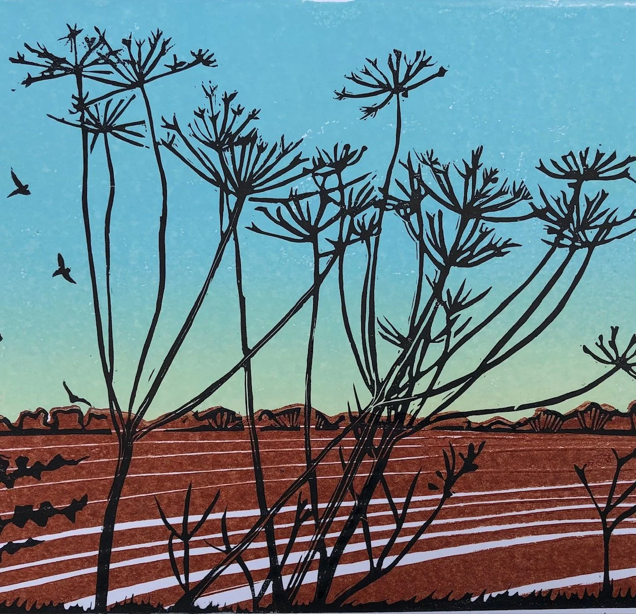 Over the fields to Ketton