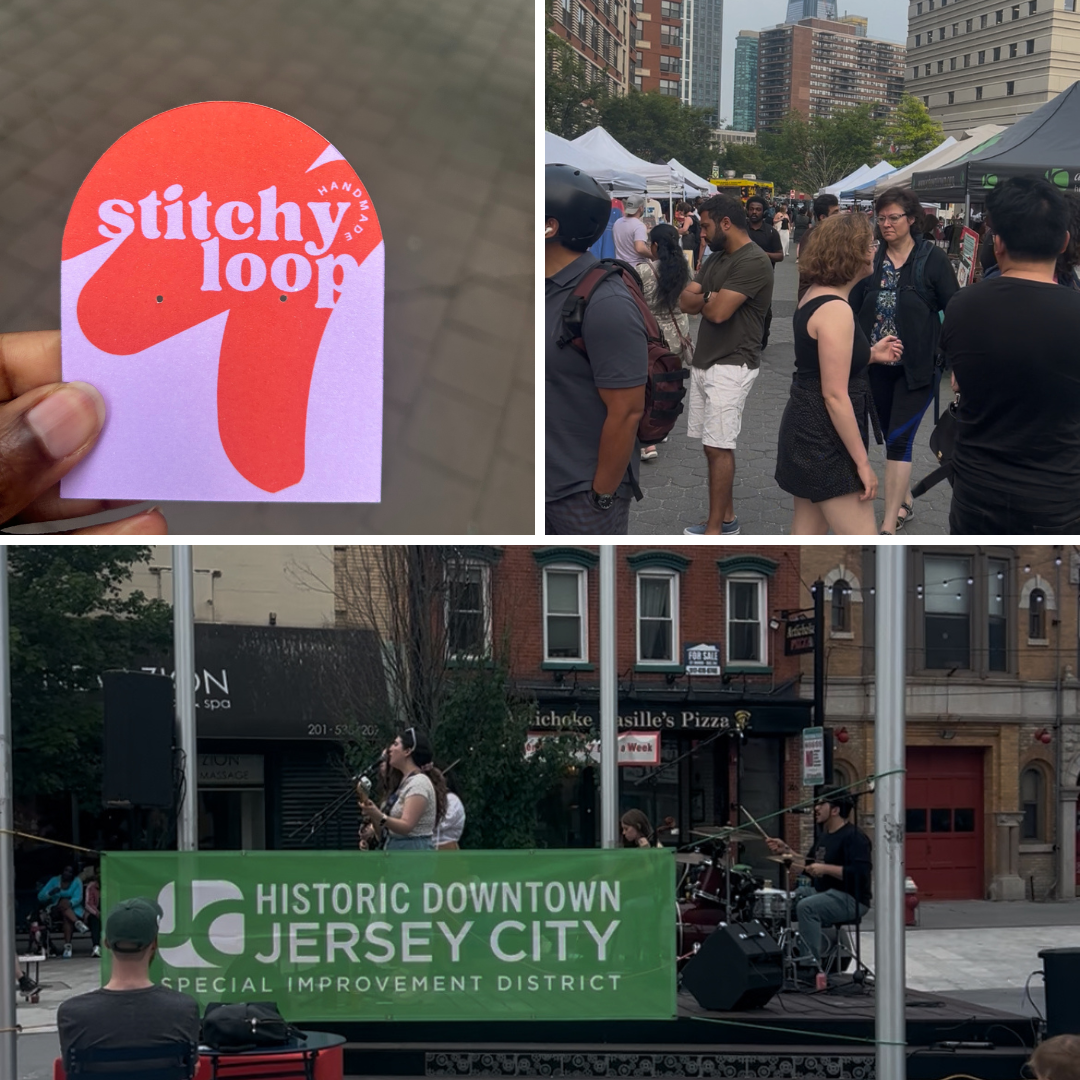 Jersey City’s Handmade Market was a blast with musicians, artisans, creatives, and more!