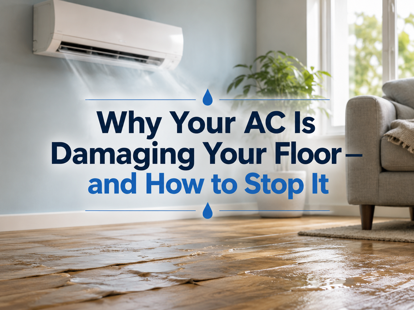 Why Your AC Is Damaging Your Floor — and How to Stop It