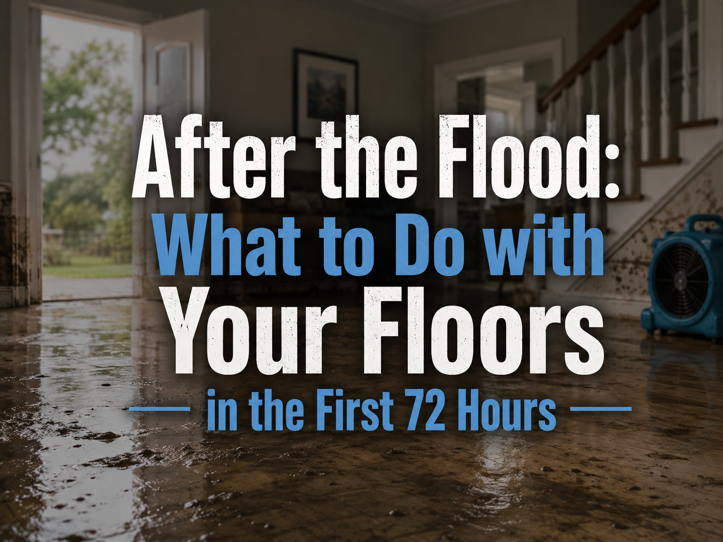 After the Flood: What to Do with Your Floors in the First 72 Hours