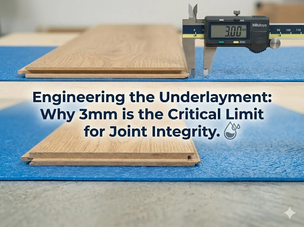Why Underlayment Thickness Cannot Exceed 3mm for Laminate Flooring in Tampa Bay
