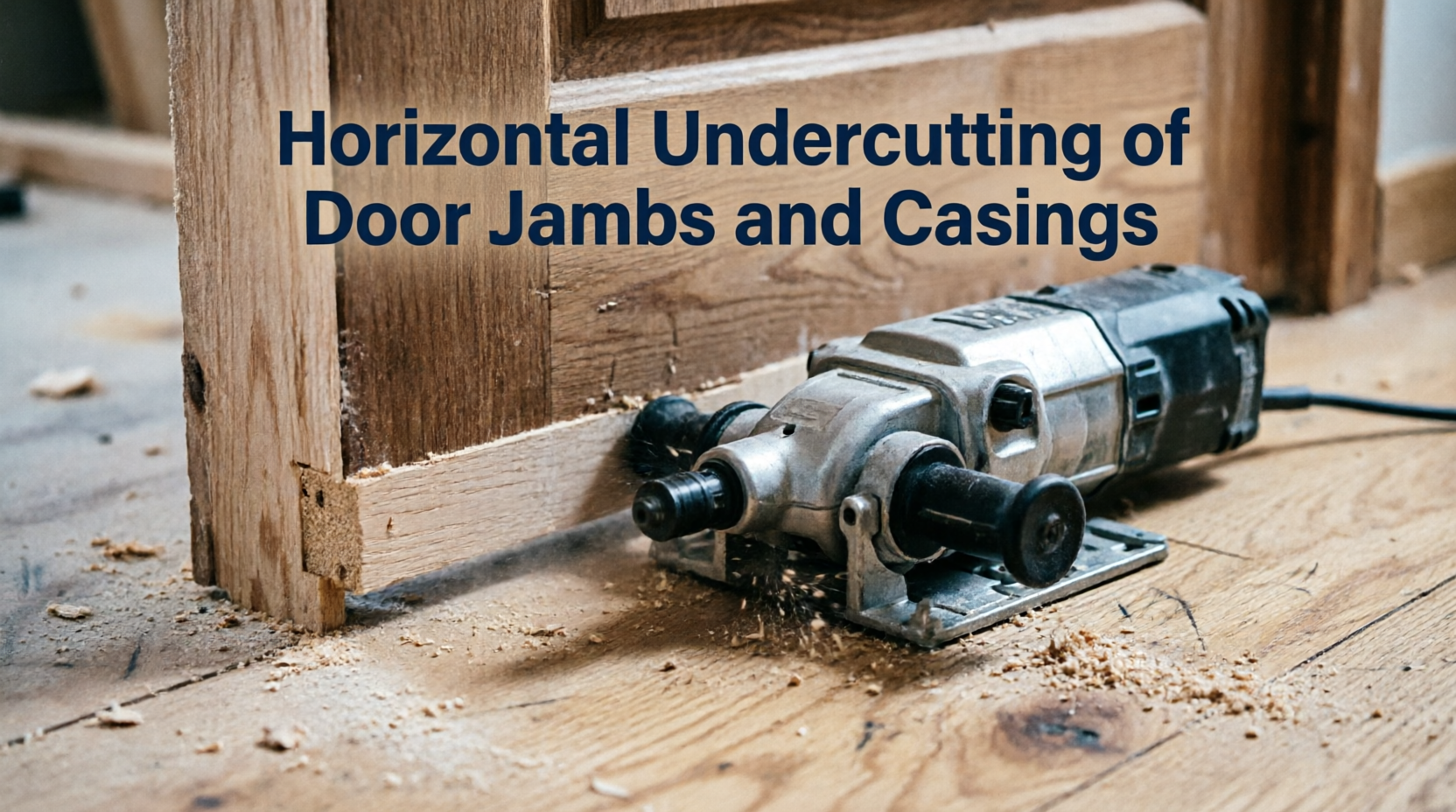 Why Professional Installers Undercut Door Jambs in Tampa Bay Homes