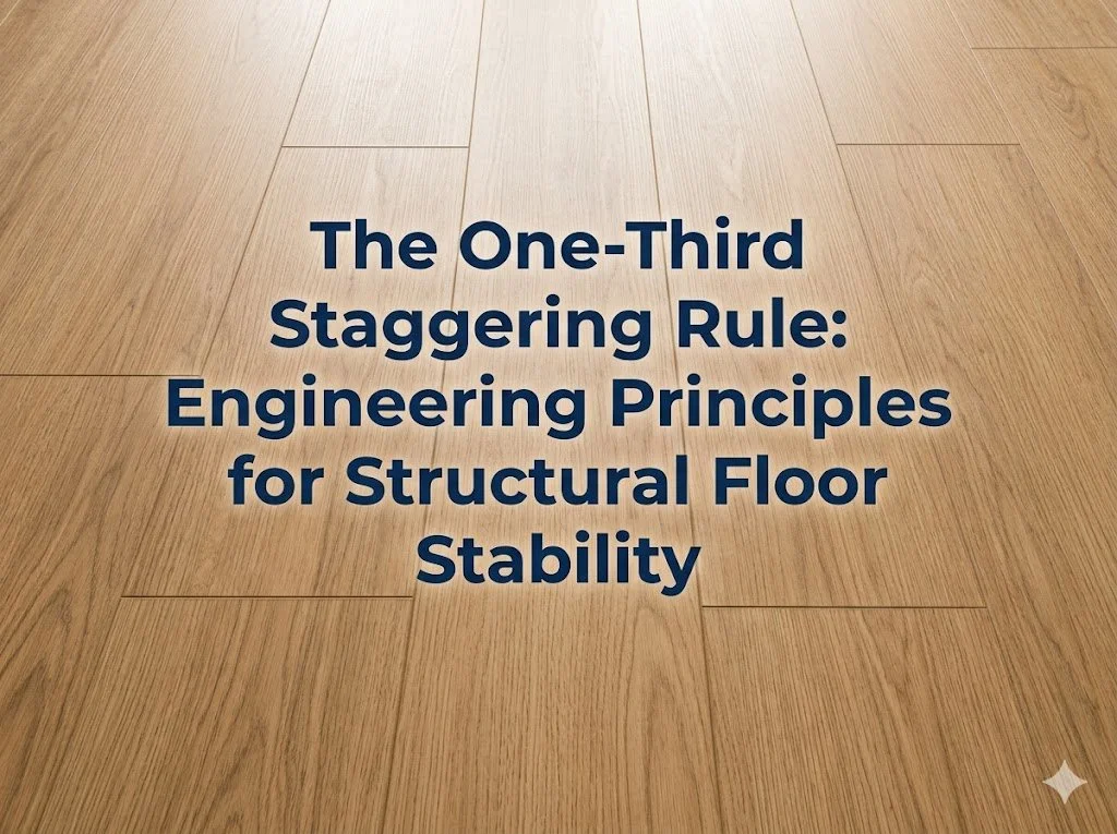The One-Third Staggering Rule: Why Joint Offset Prevents Floor Failure in Tampa Bay