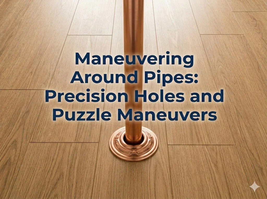 How to Install Laminate Flooring Around Pipes in Tampa Bay Homes