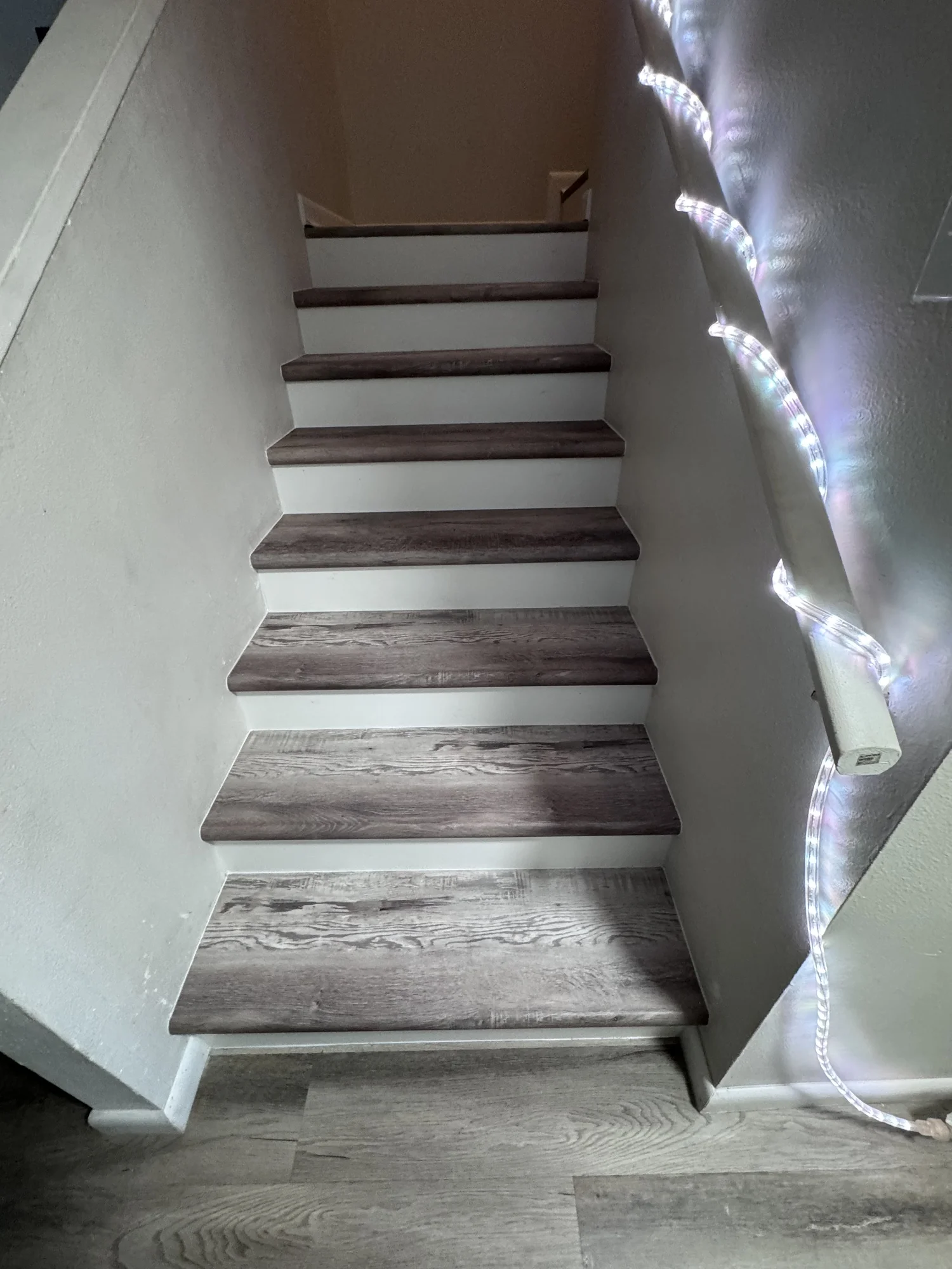 Hardwood stairs Brandon