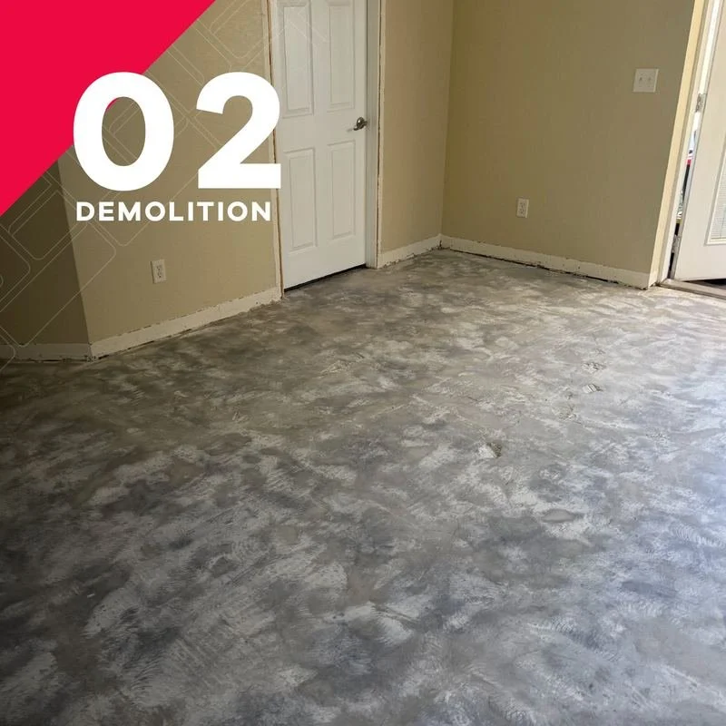 Flooring demolition and tear-out services by Own Style Flooring in Tampa FL