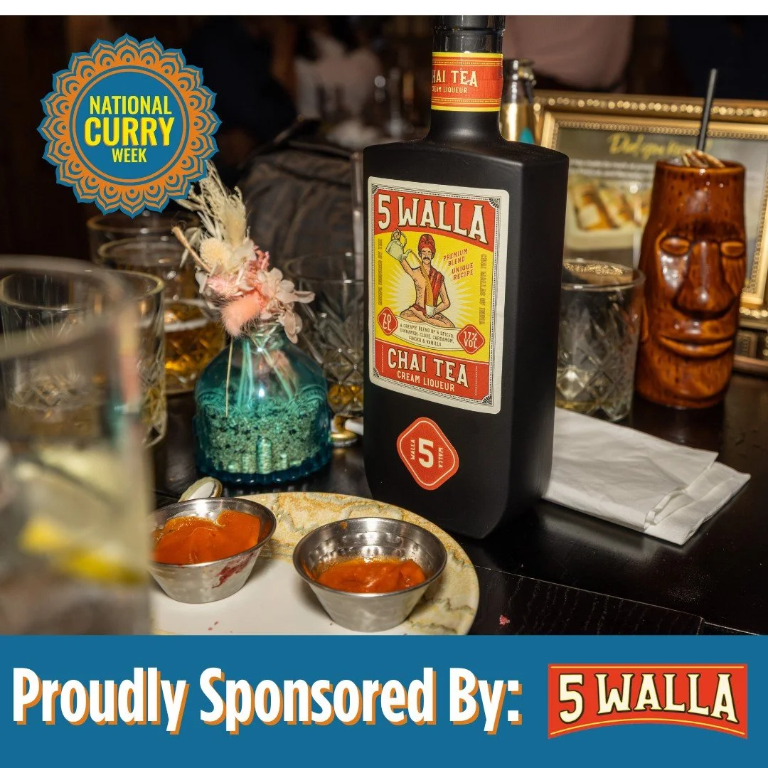 ​We&rsquo;re excited to have 5 Walla Chai Cream Liqueur on board as an official sponsor. Smooth, spiced, and full of flavour, it&rsquo;s the perfect way to round off your curry night. ✨​

Whether you enjoy it neat after dinner or mix it into a cockta