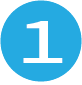 The number 1 to indicate the first step in the process