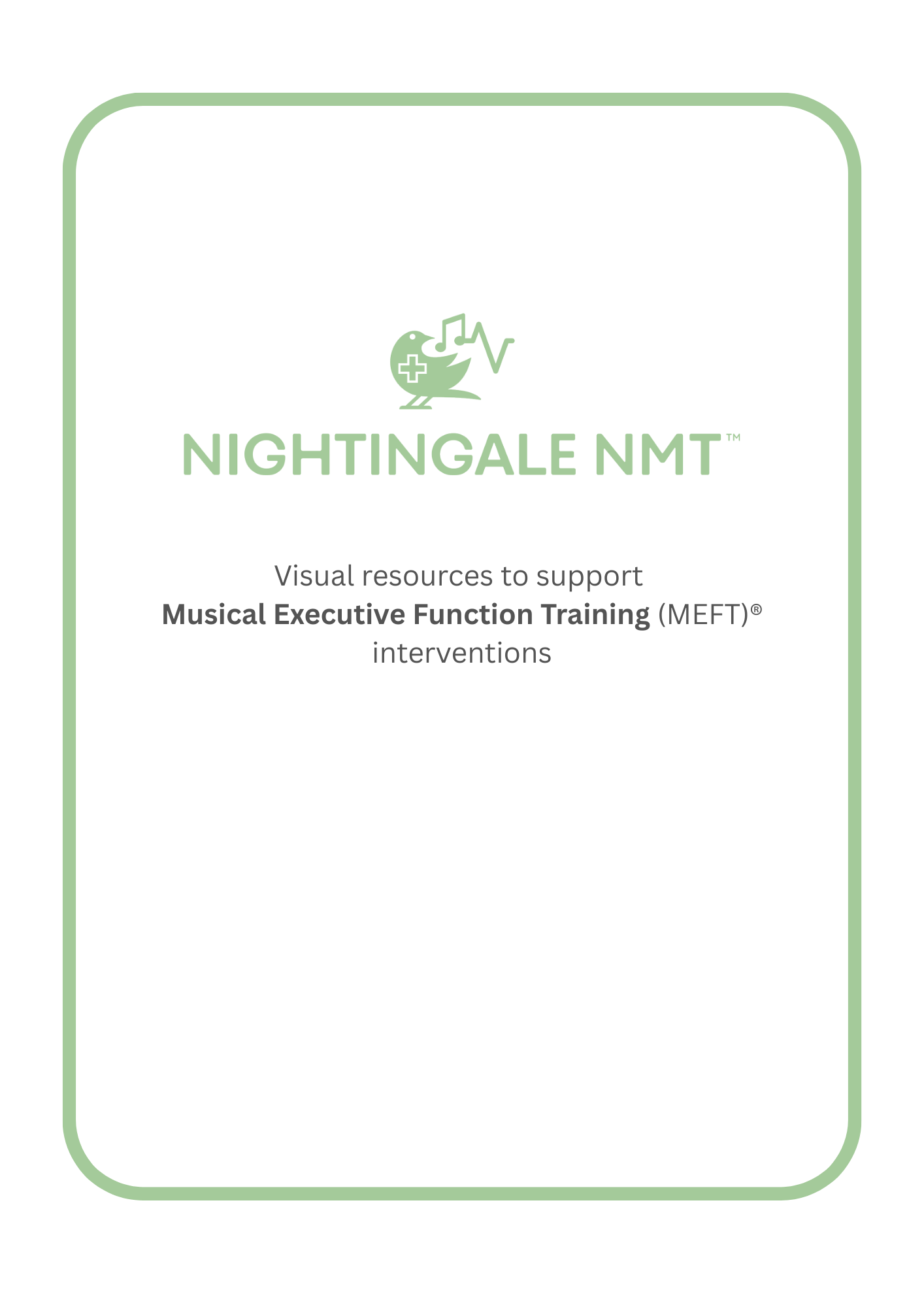 Visual resources to support Musical Executive Function Training (MEFT ...