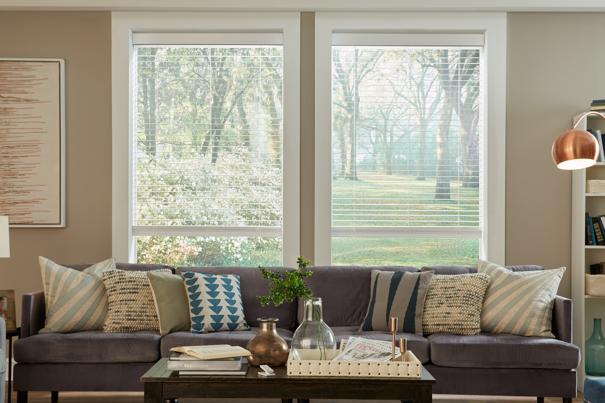 Lutron Wood Blinds