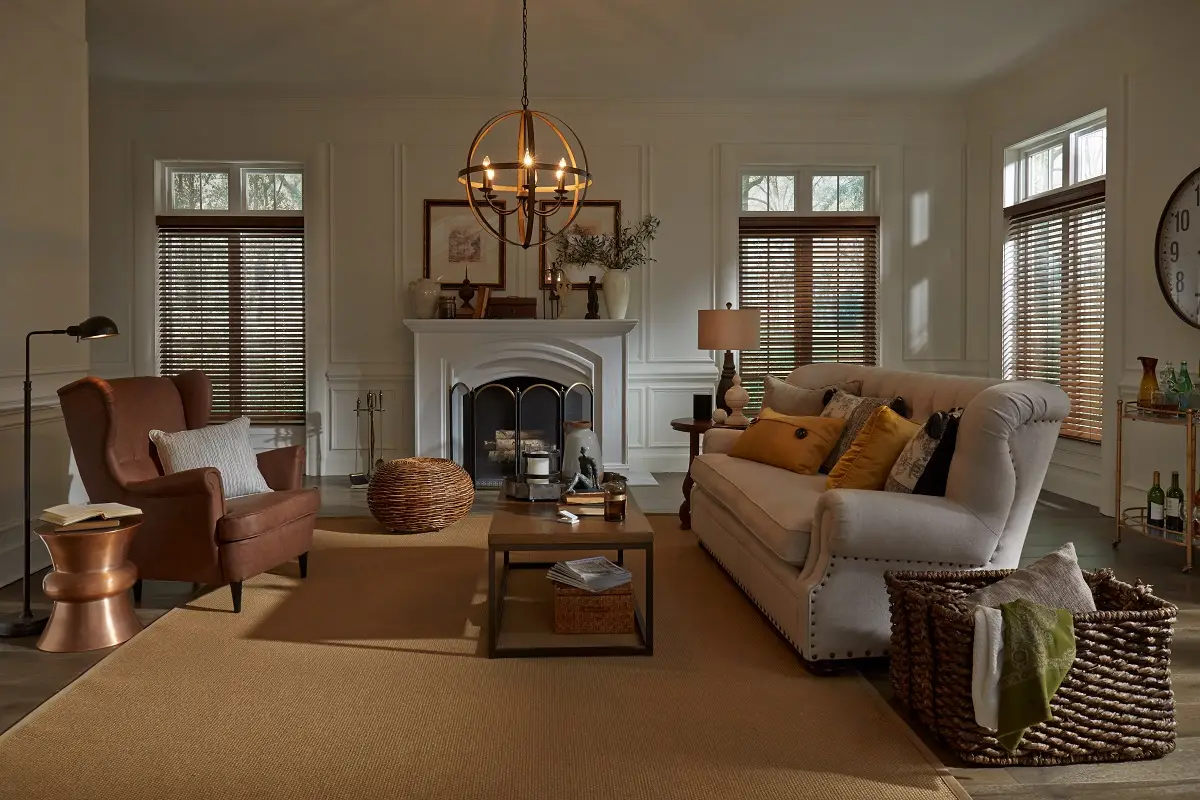 Lutron Wood Blinds