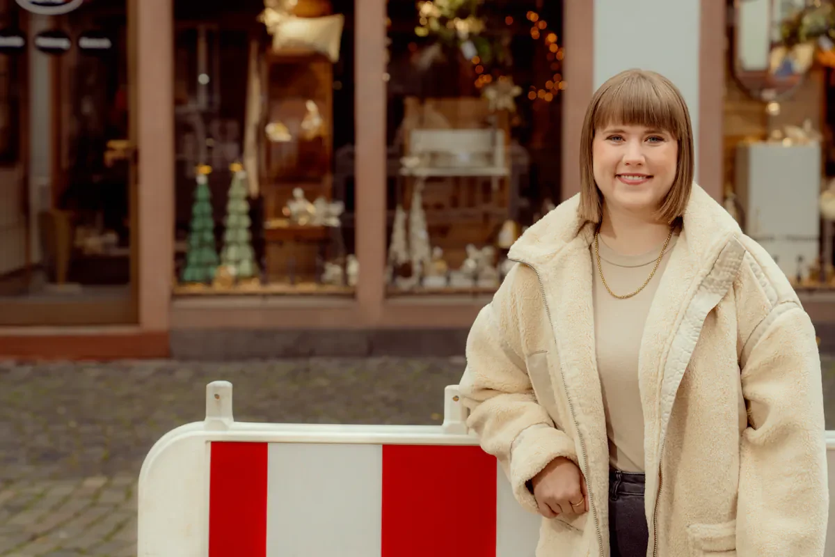 Laura Schué - für Kampagne Mainzer Einzelhandel