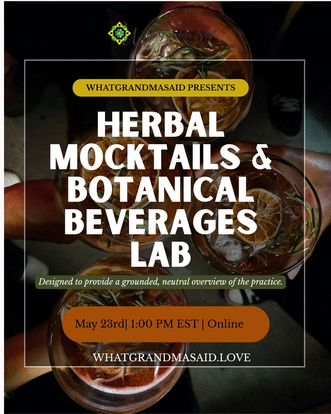 Herbal Cocktail and Botanical Beverages