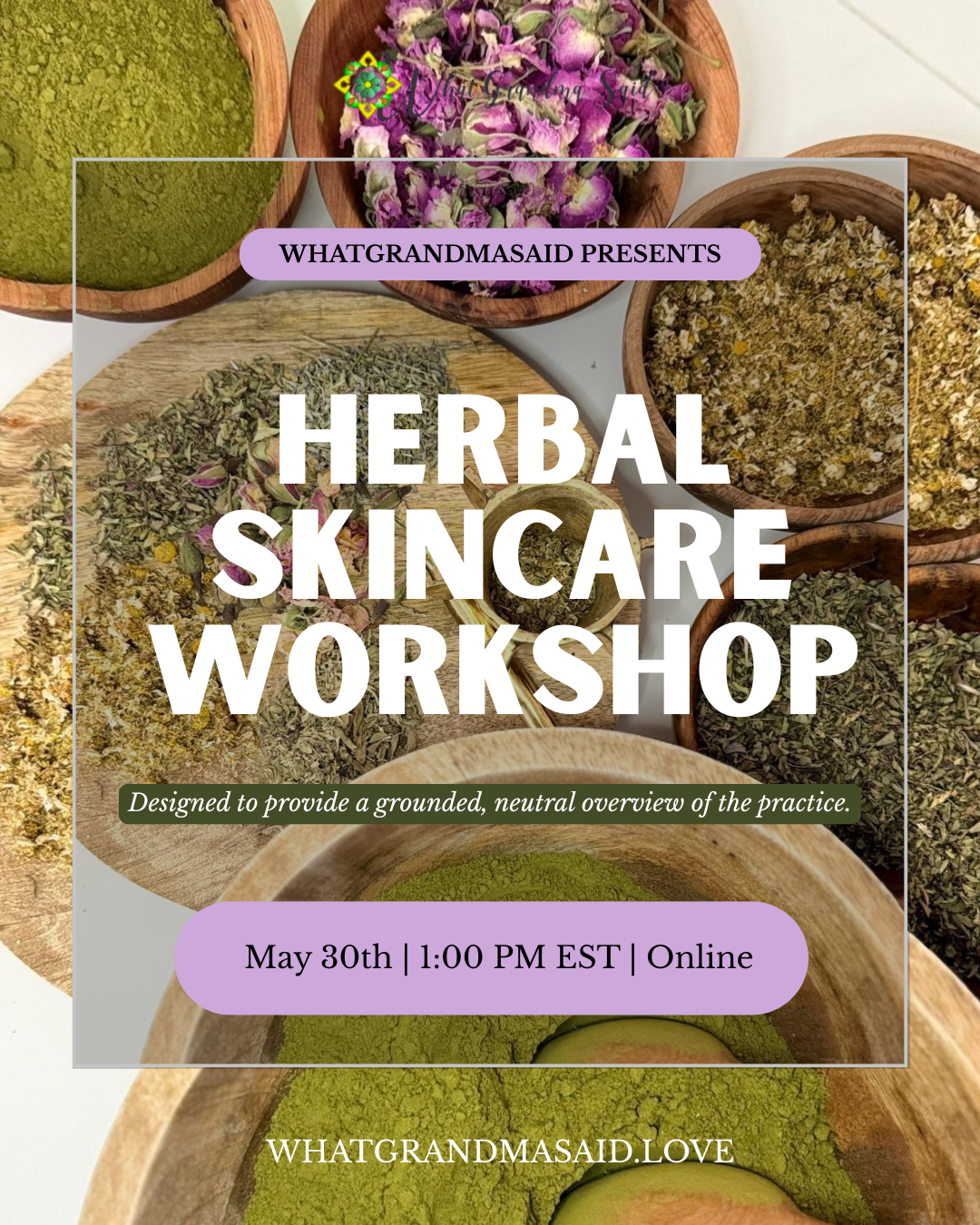 Herbal Skin Care Workshop