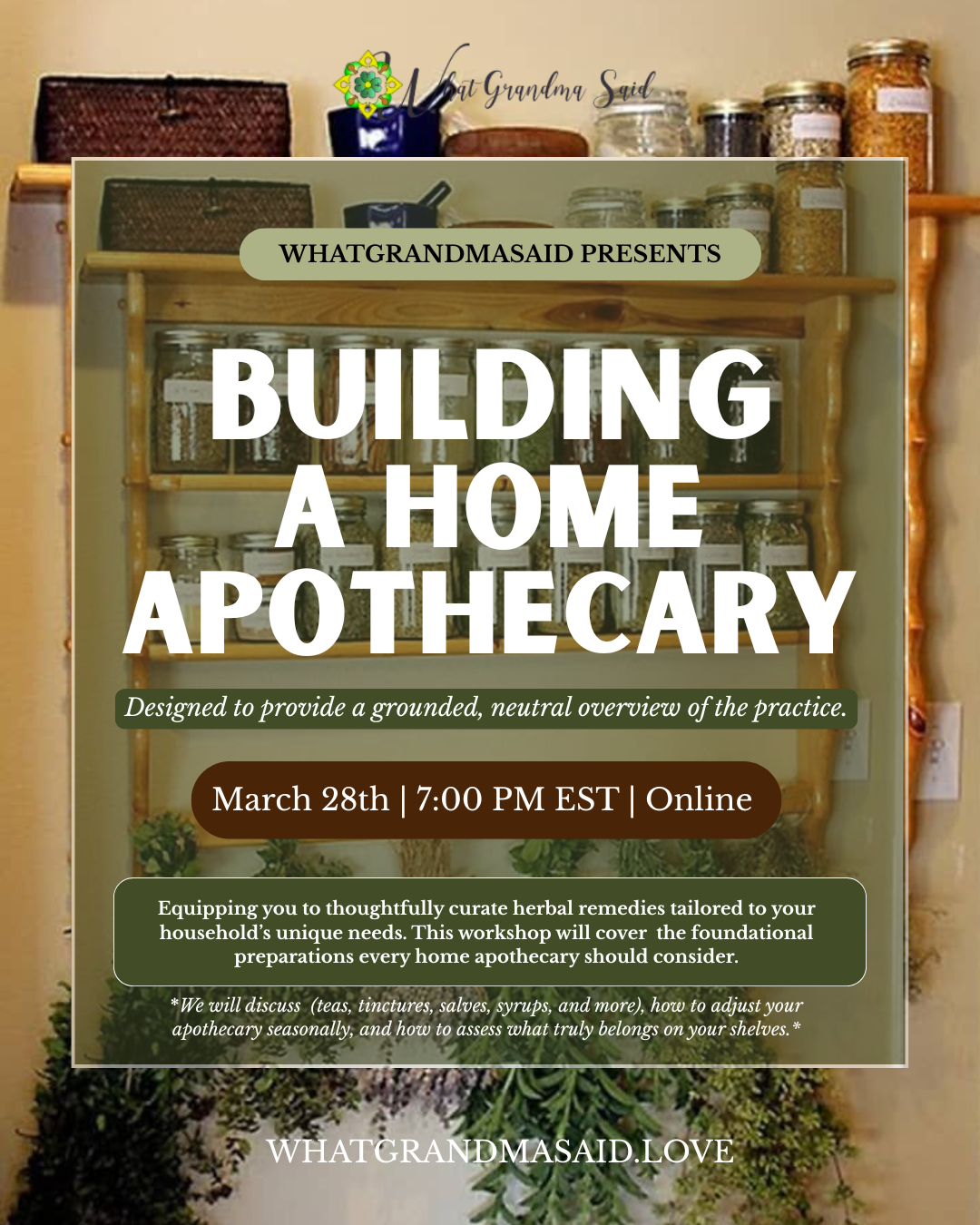 Building A Home Apothecary