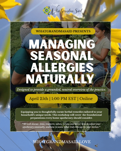 Managing Seasonal Allergies