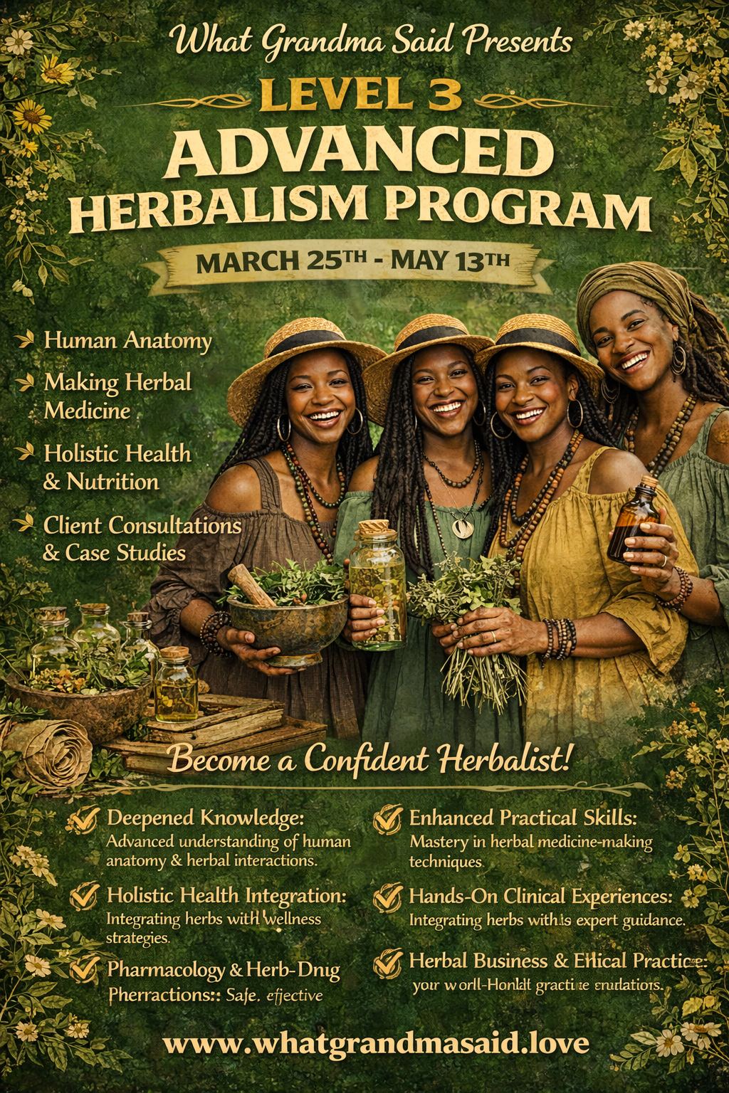 LEVEL 3 HERBALISM PROGRAM