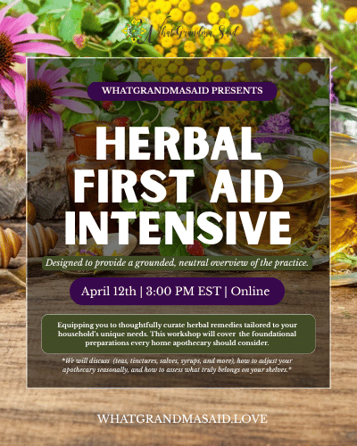 Herbal First aid