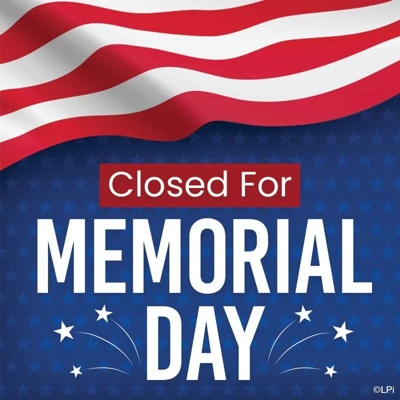 Memorial Day-Offices Closed