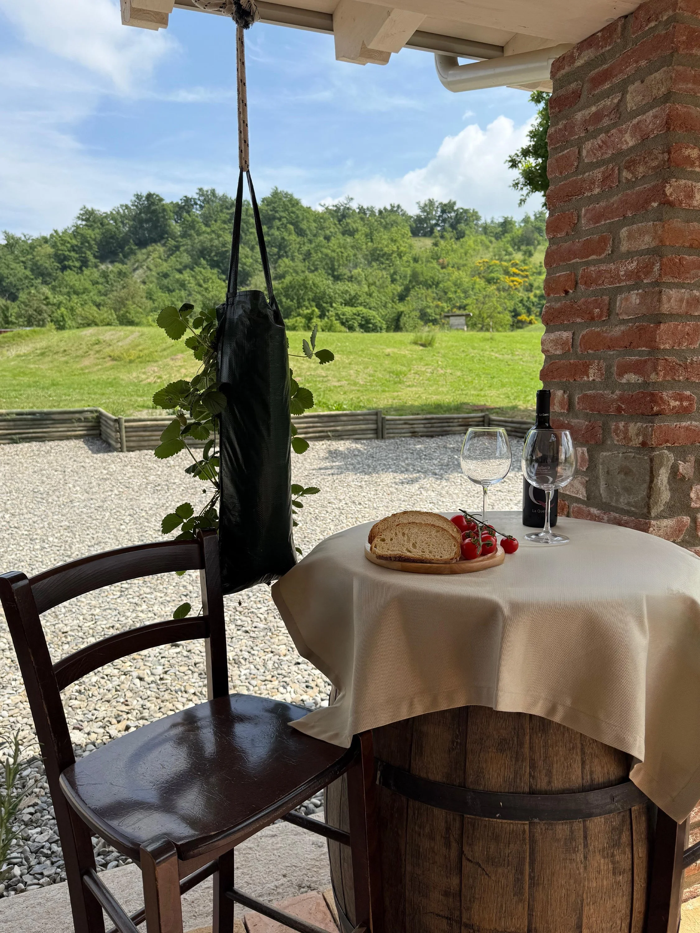 Veranda esterna e aperitivo