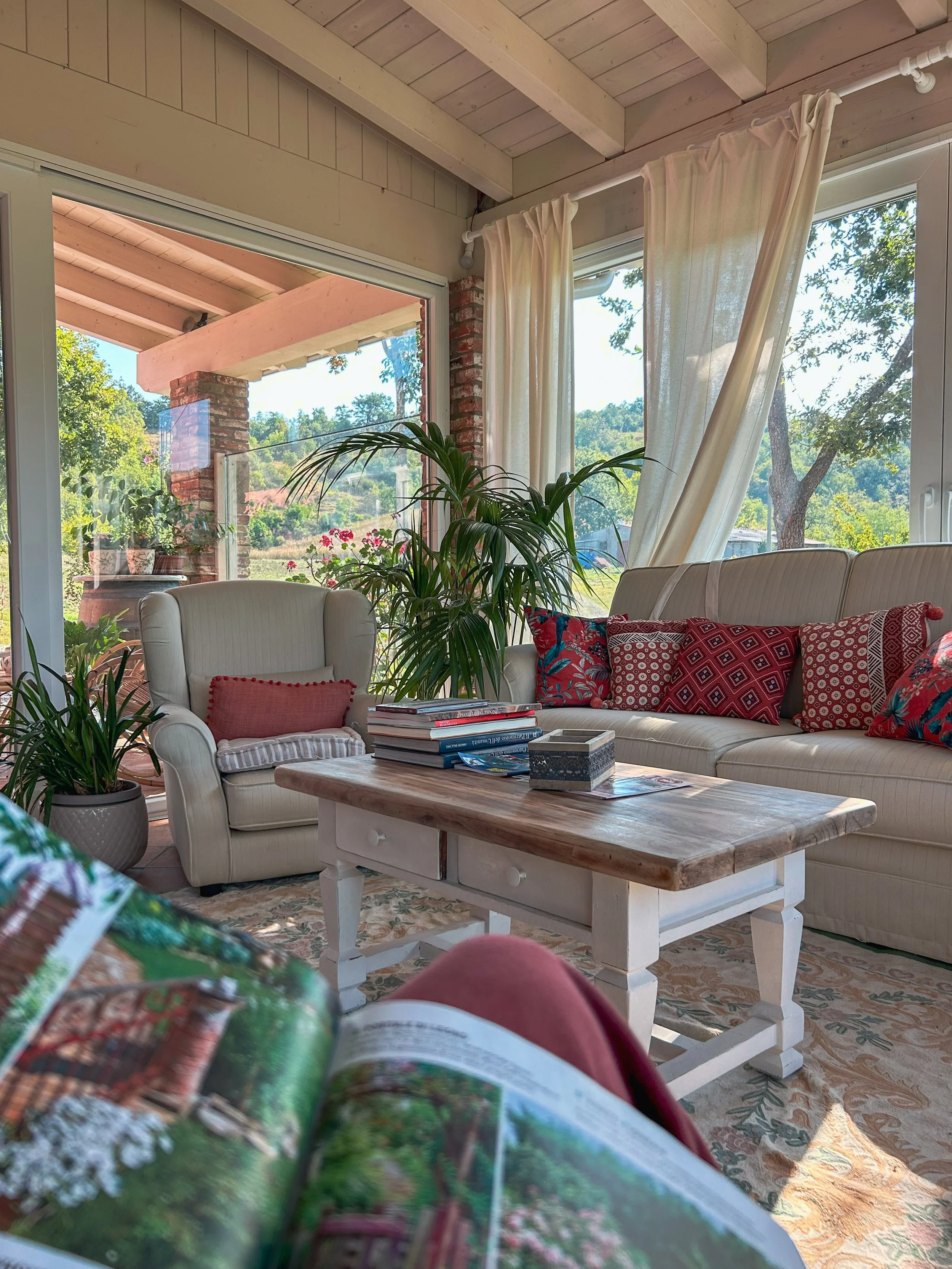 Veranda esterna e aperitivo