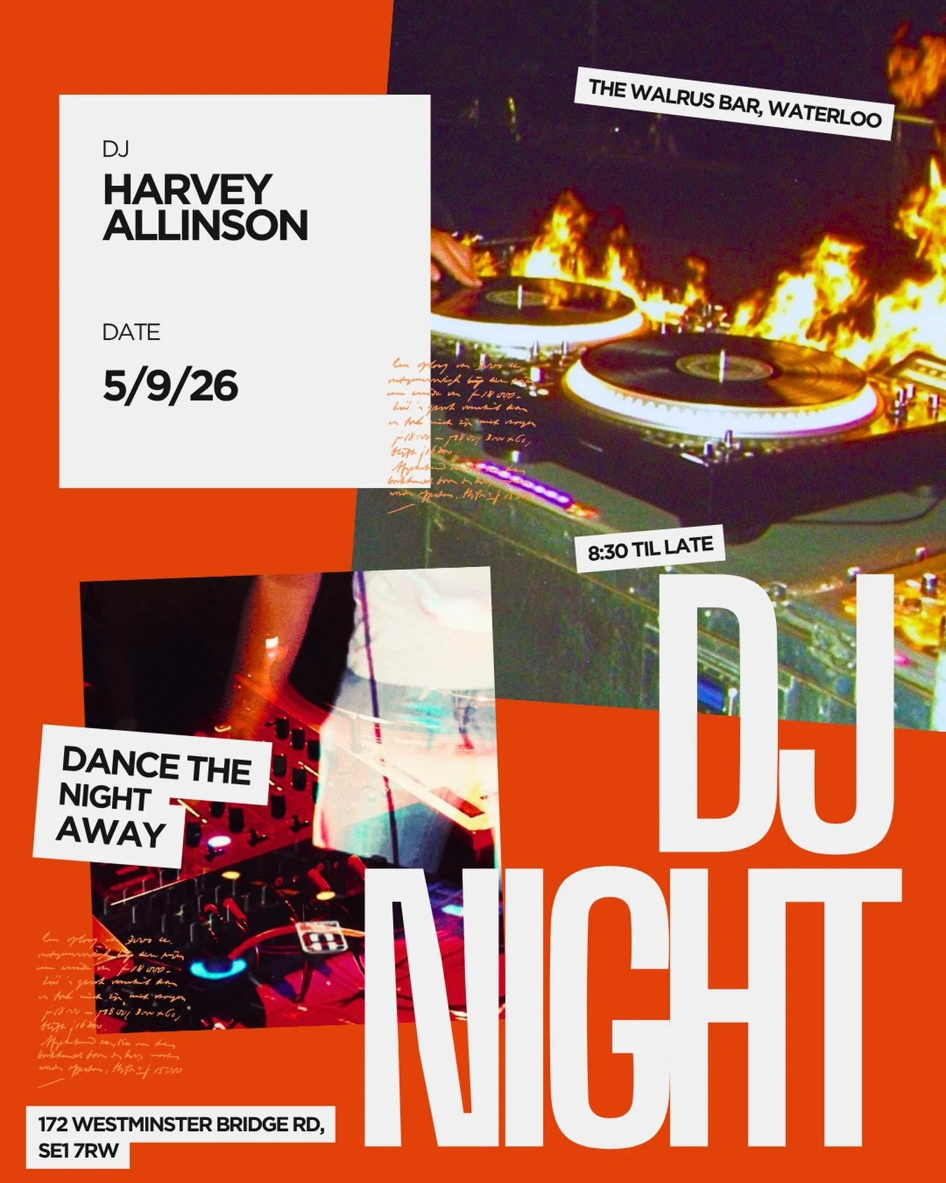 MONTHLY DJ NIGHT 🎧🎵

Drink deals &amp; Happy hour from 5pm 
Free entry all night 
8:30pm start - late 
2000s/2010s themed (only the best 😉) 

#londonmusic #djnight #freeevents #waterloo #londonbar