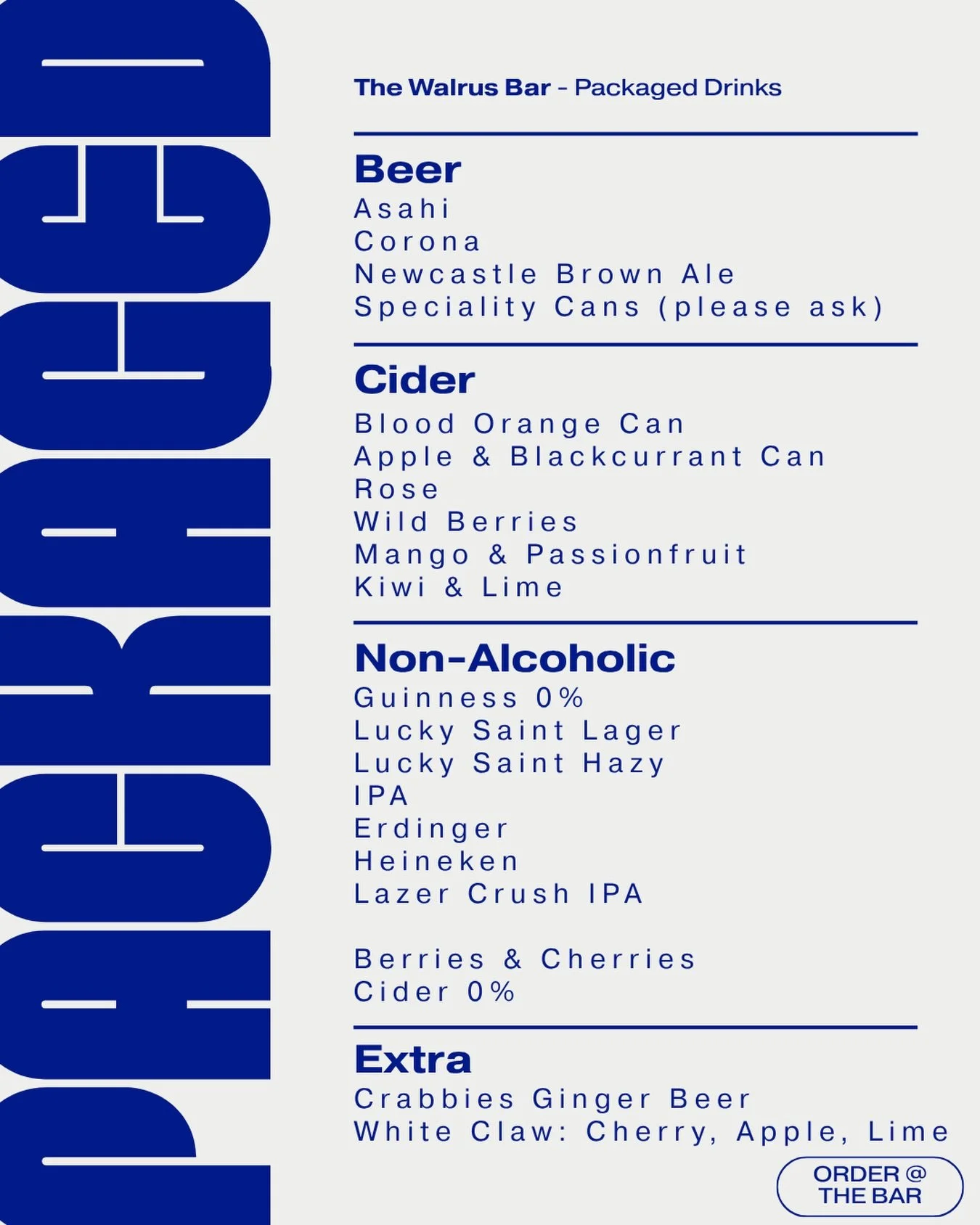 Our selection of packaged drinks 🍻

Tinny Tuesday every Tuesday (obvs), 25% off all packaged drinks! 

#londonpub #drinkdeals #happyhour #craftbeer #beer