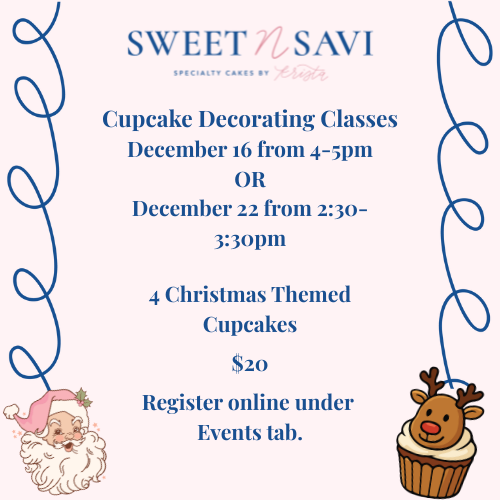 Cupcake Decorating Class