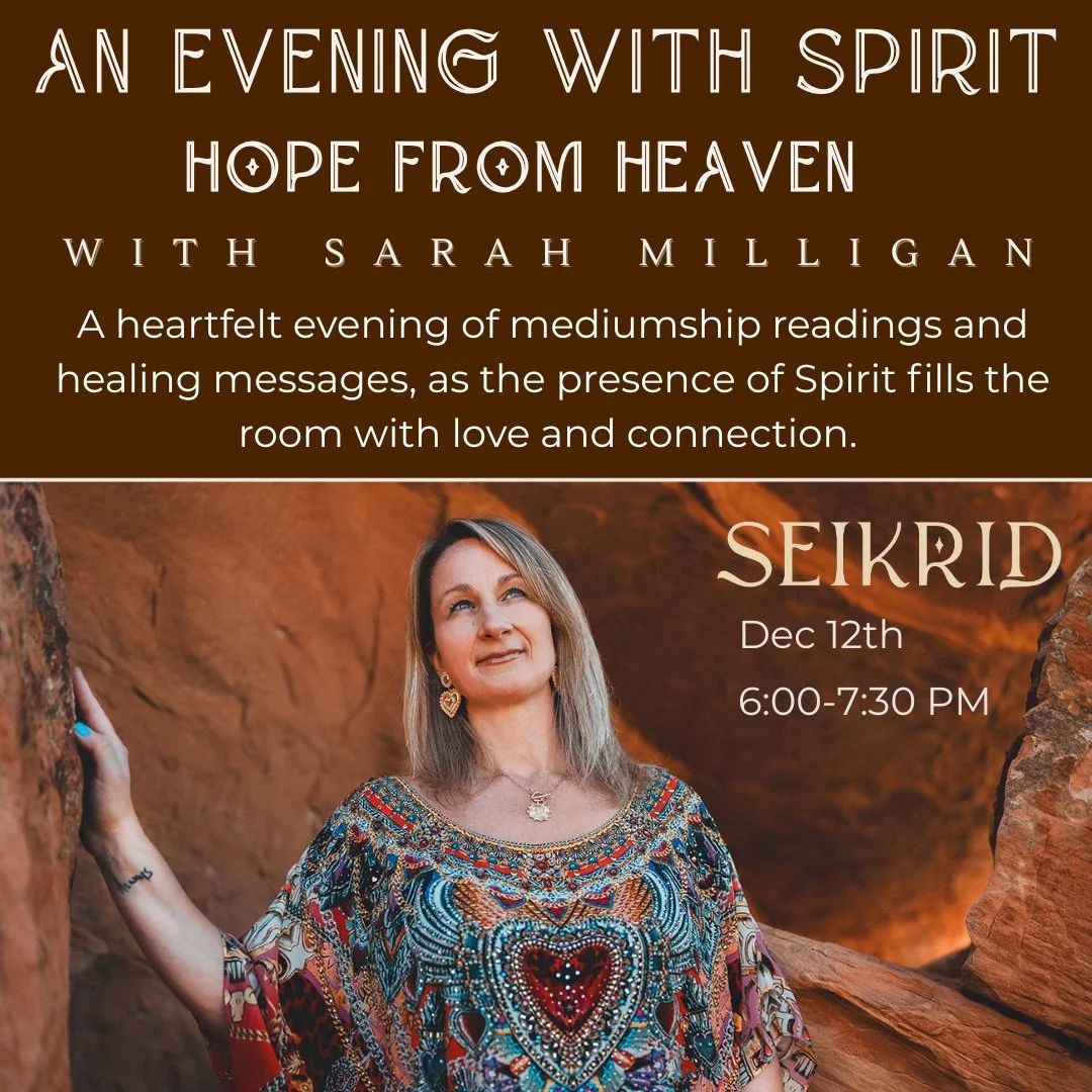 An evening with spirit - hope from heaven @SEIKRID - SANDWICH, MA