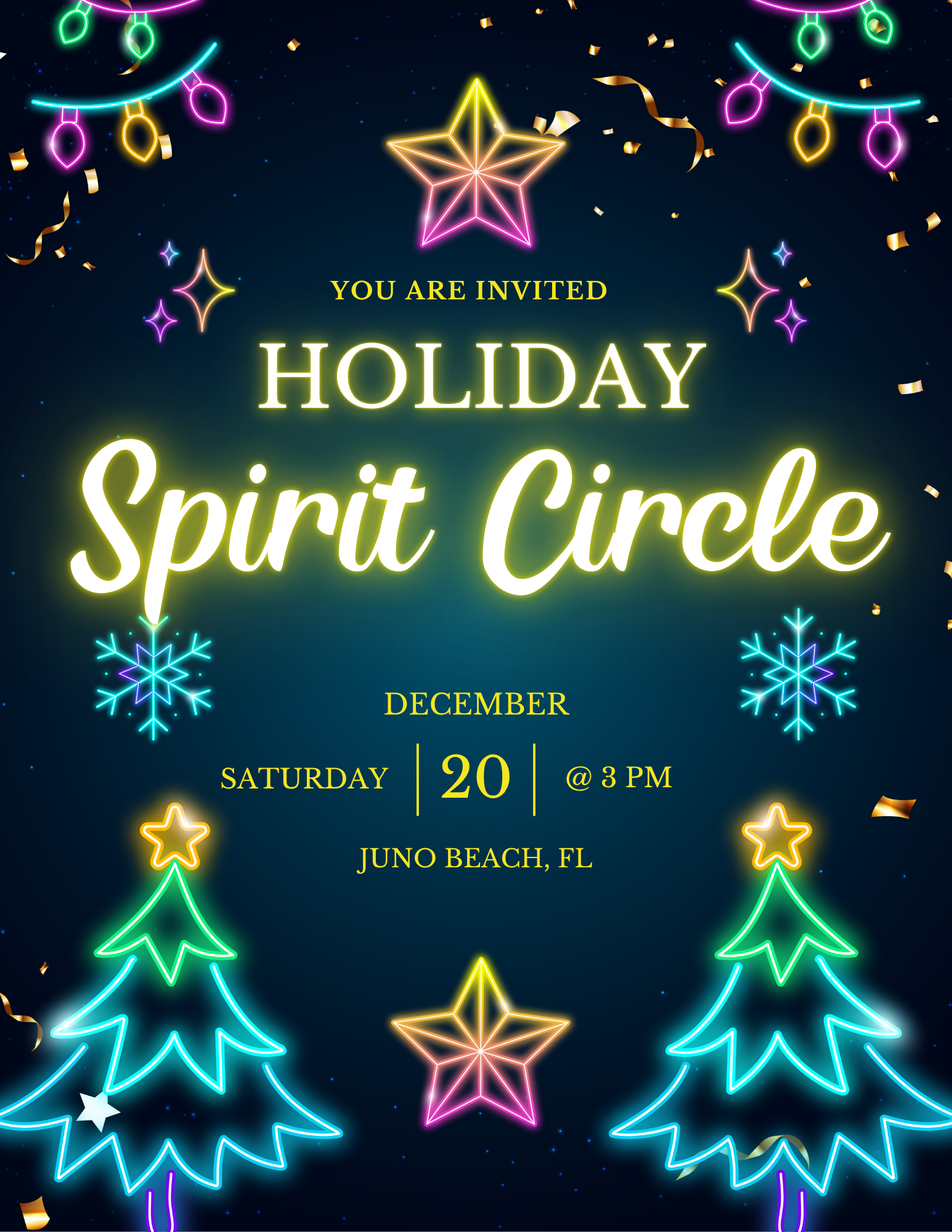 HOLIDAY Spirit Healing Circle - Juno beach, FL